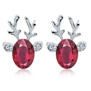 NWT REINDEER EARRINGS